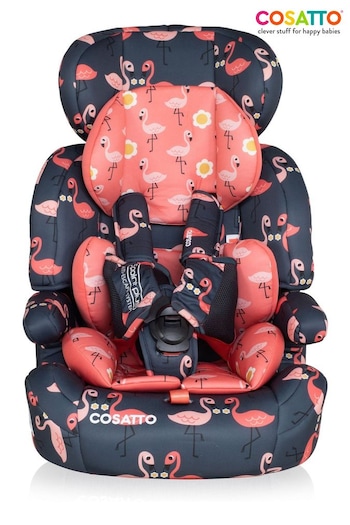 Cosatto Pink Zoomi Group 123 Car Seat Pretty Flamingo (453955) | £100