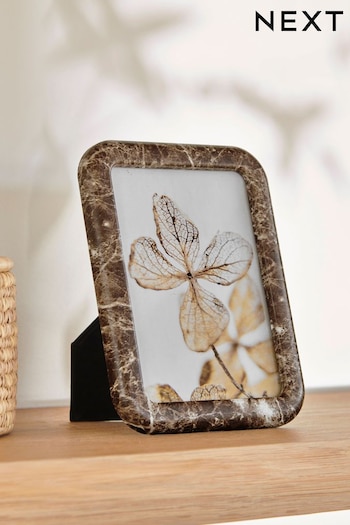 Brown Marble Effect Photo Frame (454665) | £14 - £16