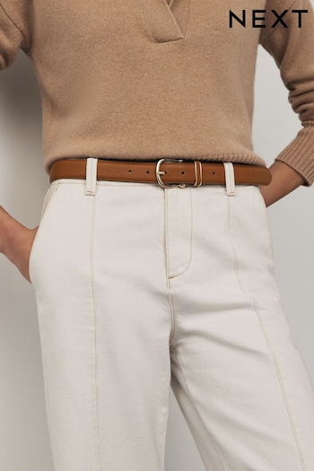 Tan Brown Essential PU Jeans Belt (454704) | £8