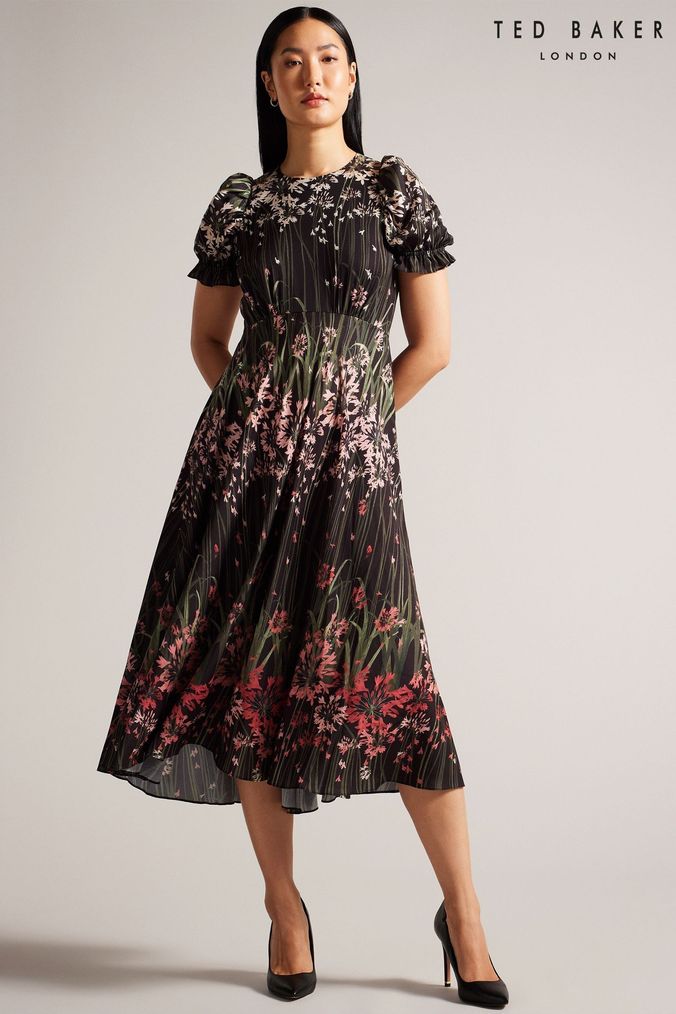 Buy Women s Ted Baker Pleated Dresses Online Next UK
