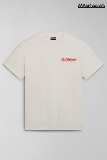 Napapjiri White T-Shirt With Back Print (455065) | £35