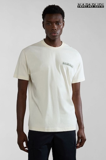 Napapjiri White T-Shirt With Back Print (455105) | £35