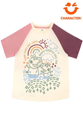Character Grey Peppa Pig T-Shirt (456055) | £12