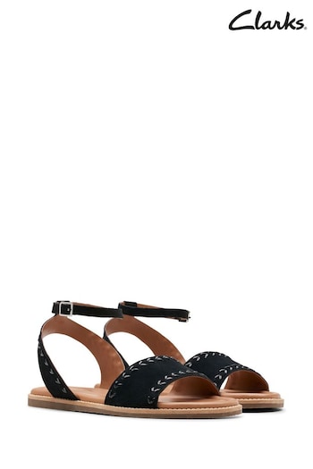Clarks Black Maritime May Sandals (456644) | £60
