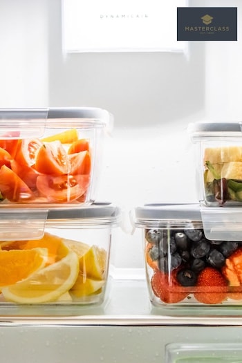 Masterclass Clear Eco Smart 4pc Snap Food Storage Containers (456937) | £49