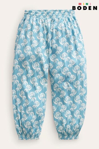 Boden Blue Jersey Harem Trousers (456999) | £23 - £27