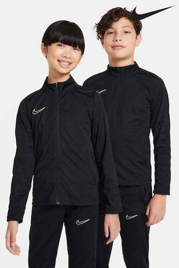 Nike Black/Gold Dri-FIT Academy Training Tracksuit (457048) | £60