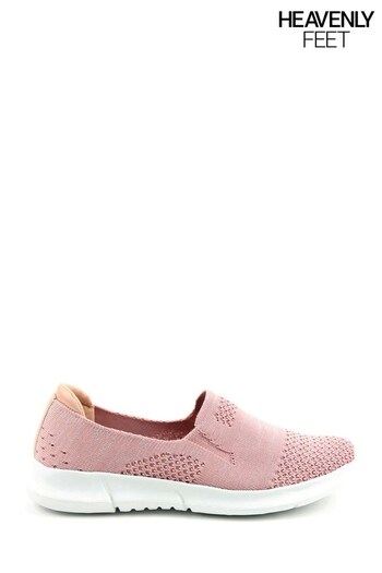 Heavenly Feet Pink Ladies Ath-Leisure Trainers (457418) | £30