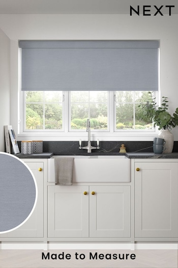 Silver Grey Solar Made to Measure Roller Blind (457513) | £73
