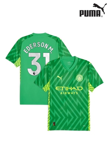 Puma Green Manchester City Goalkeeper Shirt 2023-24 (457700) | £93