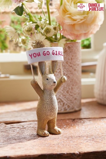 Pearl White You Got This You Go Girl Rosie The Rabbit Ornament (457776) | £7