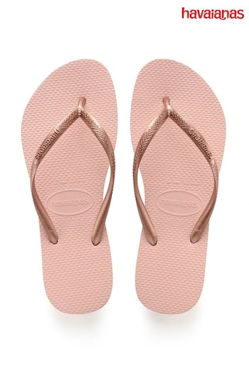 Havaianas Kids Slim Pink Flip Flops (458279) | £21