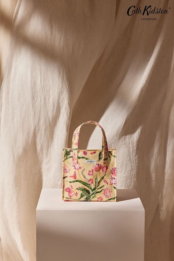 Cath Kidston Yellow Floral Fancy Cath Kidston Small Coated Bookbag (458345) | £18