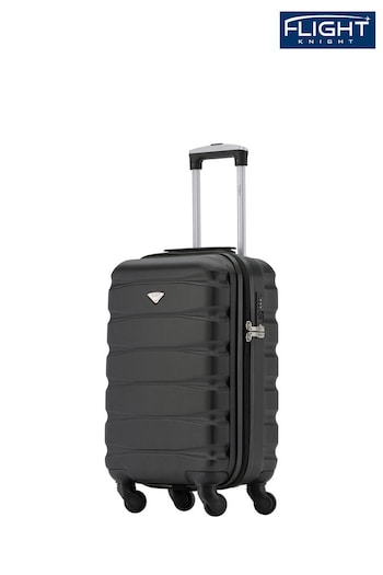 Flight Knight 55x35x20cm 4 Wheel ABS Hard Case Cabin Carry On Hand Luggage (459438) | £55