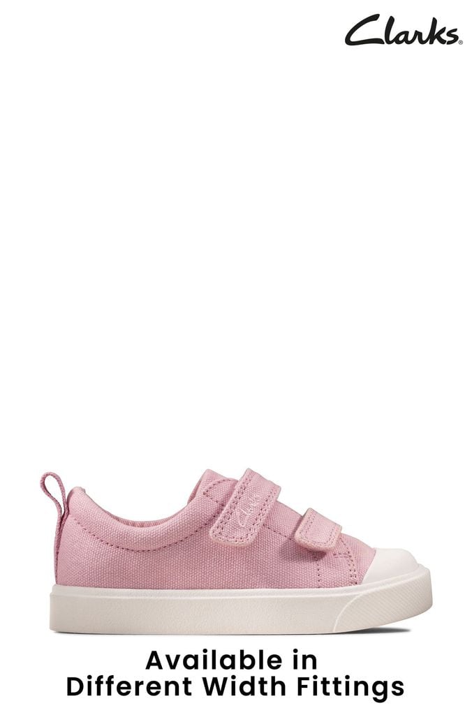 Buy Girls Clarks Canvas Footwear Online Next UK