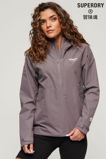 SUPERDRY Grey Sports Waterproof Jacket (459819) | £100