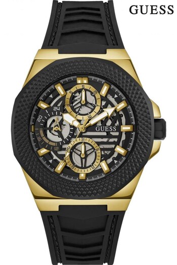 Guess PWLALI Gents Front-Runner Black Watch (459944) | £195