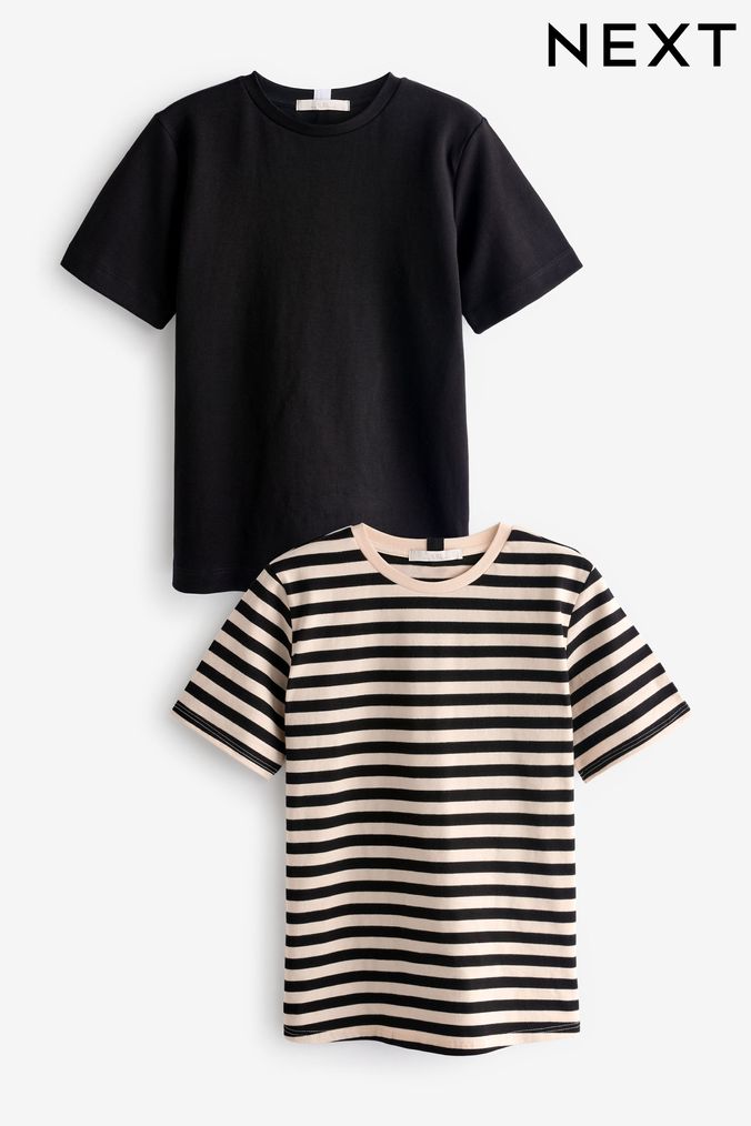 Black and white striped t shirt women's cheap