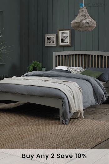 Bentley Designs Grey Whitby Bed (460622) | £530 - £560