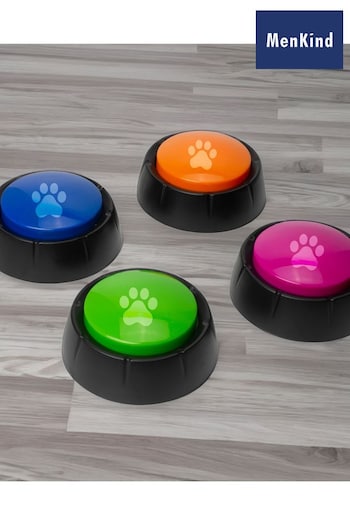 MenKind Set of 4 Recordable Dog Buttons (461795) | £20