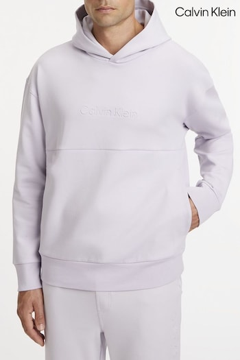 Calvin Klein Purple Comfort Logo Hoodie (462359) | £130
