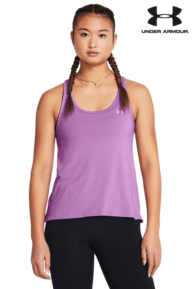 Under armour t shop shirts purple women