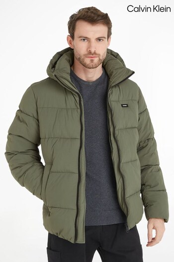 Calvin Klein Crinkle Nylon Quilt Jacket (462549) | £300