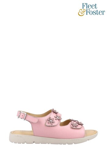 Fleet & Foster Pink Kara Sandals (462937) | £30