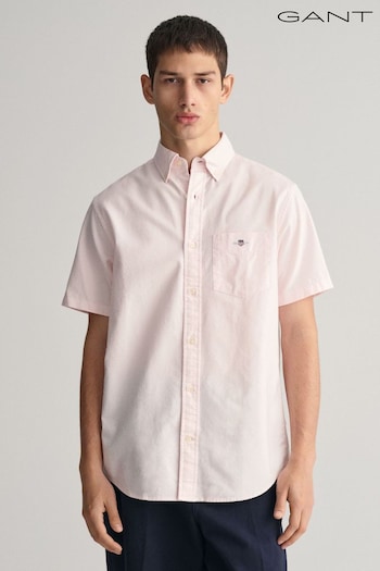 GANT Regular Fit Oxford Short Sleeve Shirt (463187) | £95