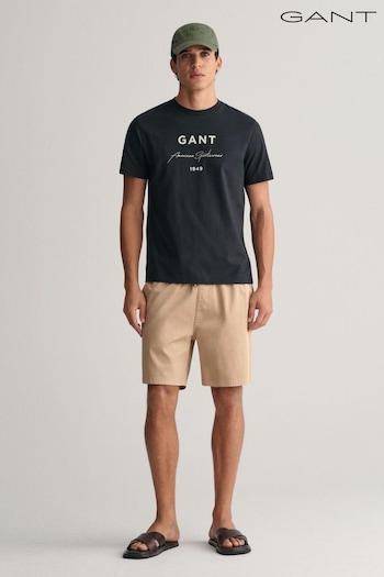 GANT Drawstring Cotton Logo Shorts (463358) | £95