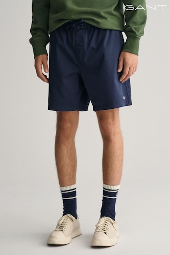 GANT Drawstring Cotton Logo Shorts (463360) | £95