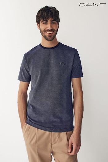 GANT Regular Fit 4-Colour Oxford Pique T-Shirt (463384) | £50