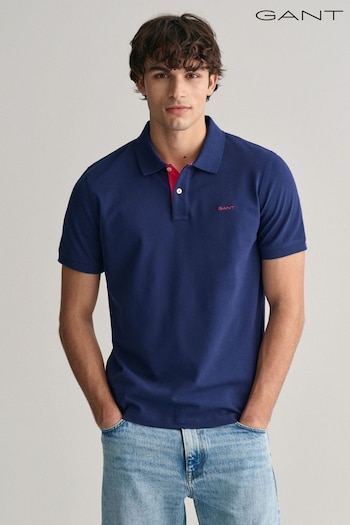 GANT Contrast Collar Polo sweater Shirt (463493) | £90