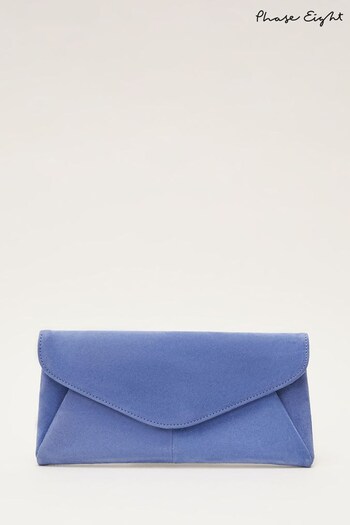 Phase Eight Blue Wendie Clutch Bag (463502) | £69