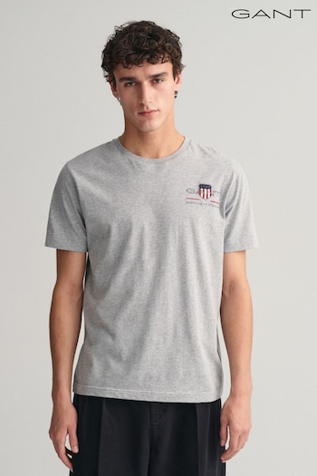 GANT Embroidered Archive Shield T-Shirt (463938) | £45
