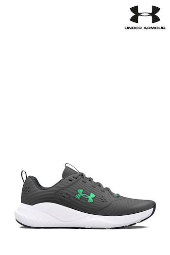 Under Armour Grey Charged Commit TR 4 Shoes (464159) | £71