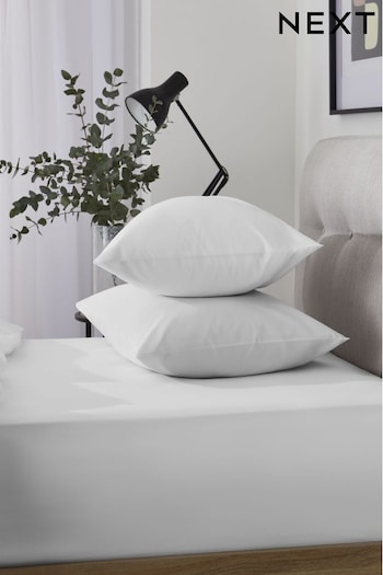 White Cool Touch TENCEL™ lyocell 200 Thread Count Deep Fitted Sheet (464165) | £18 - £26