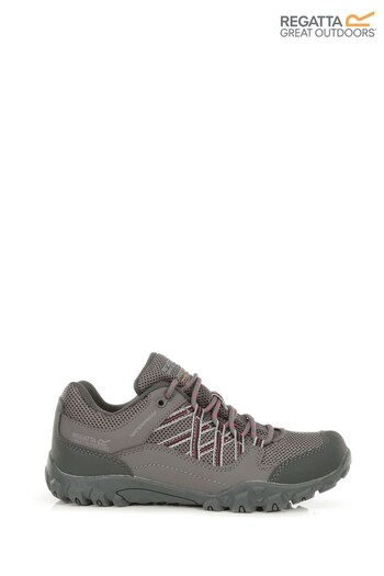 Regatta Lady Edgepoint III Grey Waterproof Walking Shoes (464187) | £49