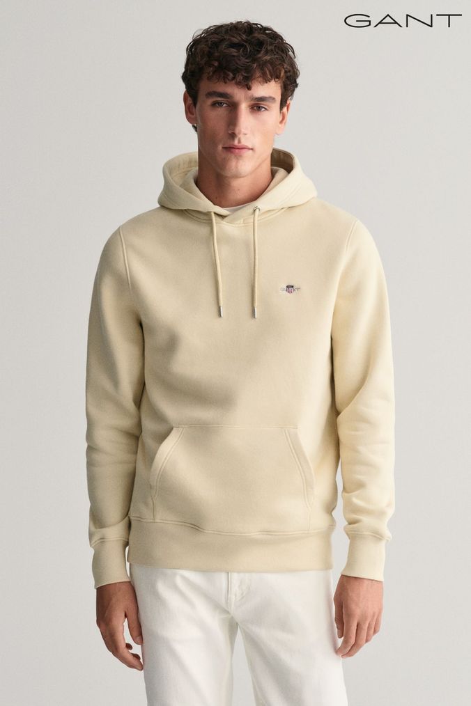 Buy Men s GANT Natural Sweatshirtsandhoodies Online Next UK