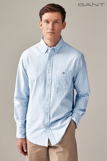 GANT Regular Fit Striped Oxford Stretch Shirt (465123) | £100