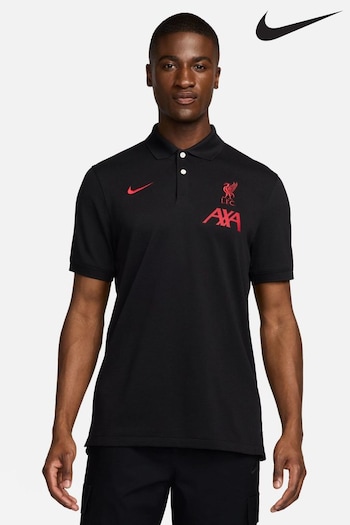 Nike Black Liverpool FC Polo the Shirt (465442) | £60