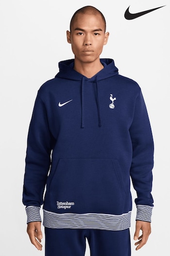 Nike Blue Tottenham Hotspur FC Club Pullover Hoodie (465799) | £65