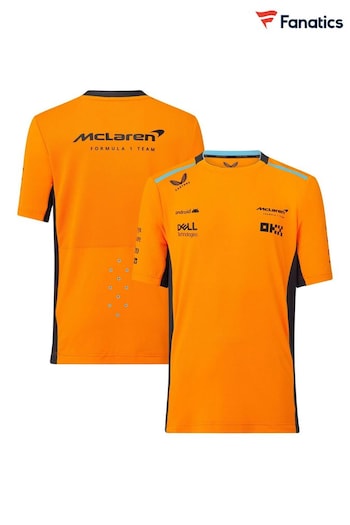 Fanatics Orange McLaren 2023 Team Set Up T-Shirt (466140) | £20