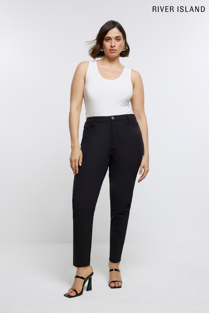 Buy Women s River Island Cropped Trousers Online Next UK