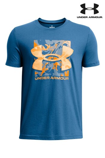 Under Armour Blue Box Logo T-Shirt (466683) | £21