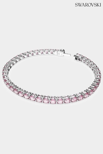 Swarovski Silver Matrix Tennis Bracelet (466687) | £175