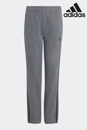 adidas Black Sportswear Essentials 3-Stripes Fleece Joggers (466875) | £25