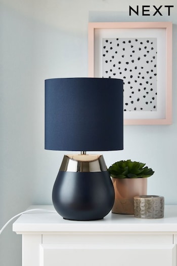 Navy Kit Touch Table Lamp (466953) | £22