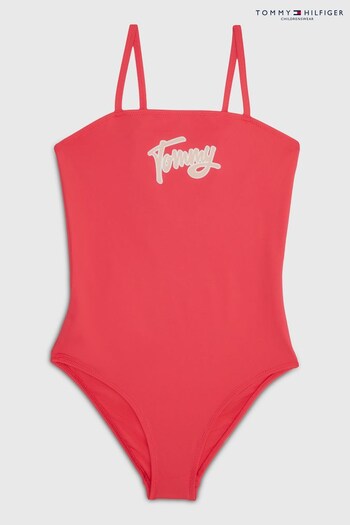 Tommy Hilfiger Pink One-Piece Swimsuit (467129) | £45