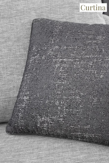Curtina Grey Solent Cushion (467357) | £16